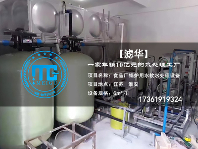 食品厂锅炉用水软水处理设备